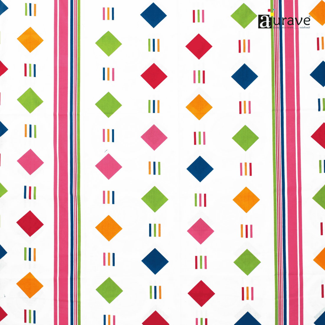 Close up view Kids Reversible Cotton Dohar