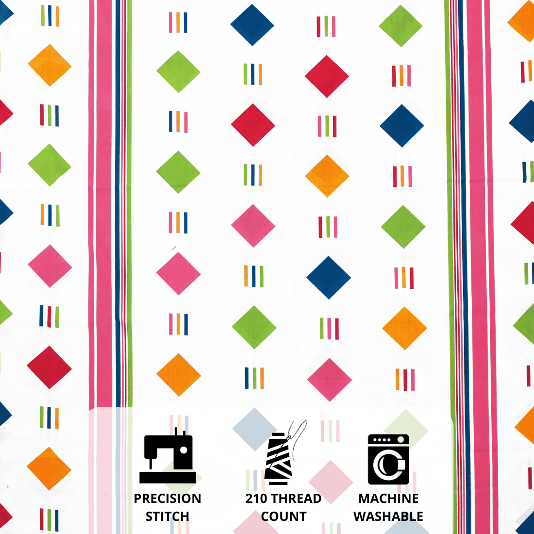 Digital Print Single Fitted Bedsheet Design 