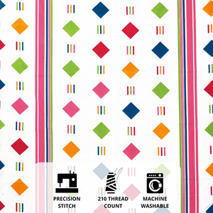 Digital Print Single Fitted Bedsheet Design 