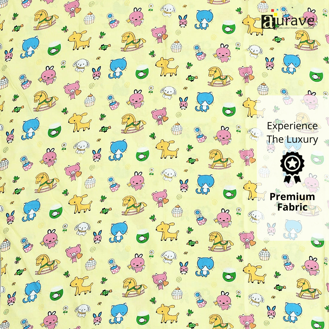 Close up view Kids Reversible Cotton Dohar 