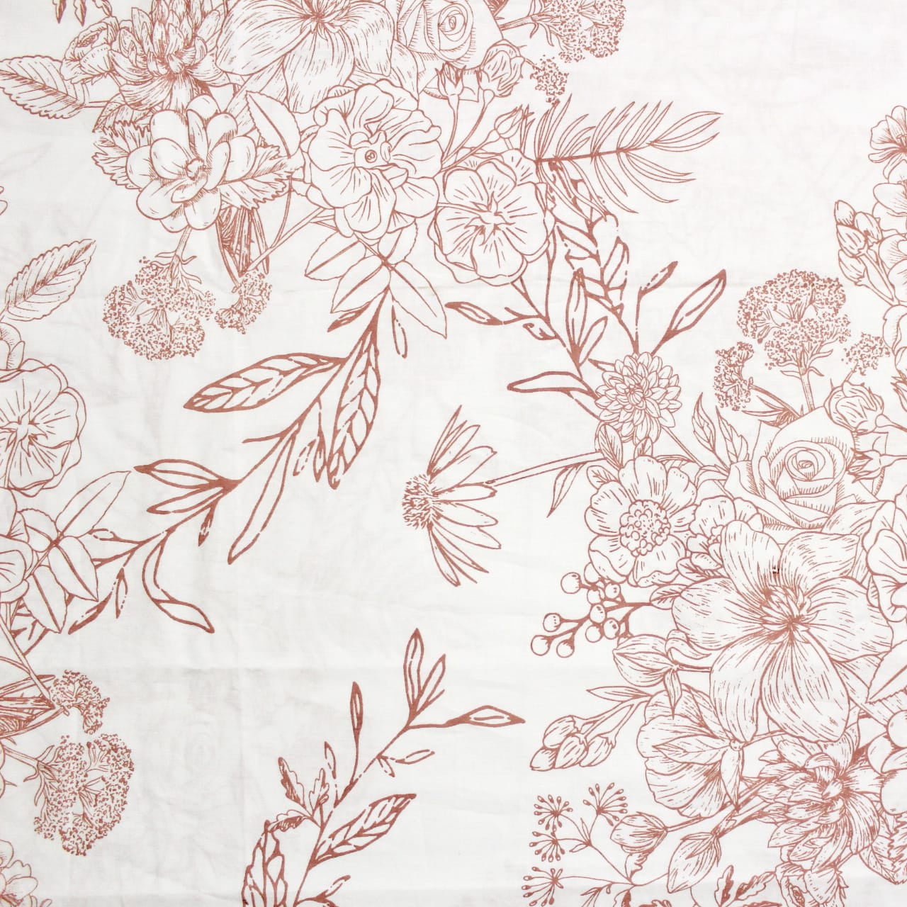 Full View Printed Floral Cotton  Design 