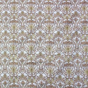 Soft Riva Floral Print Brown Cotton Dohar Online At Best Prices