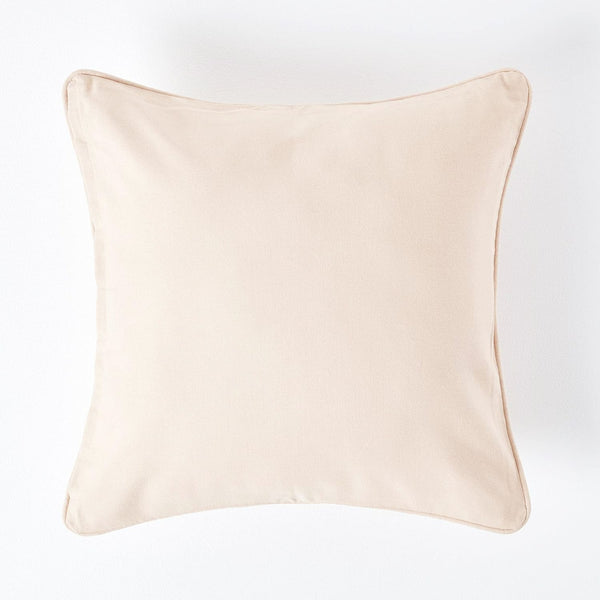 Plain Cotton Decorative Cushion Cover 1 Pc in Beige online at best prices