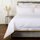 DIVINE 210 TC Cotton Dohar - White/Beige