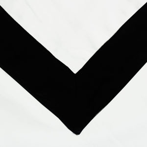DIVINE 210 TC Cotton Dohar - White/Black
