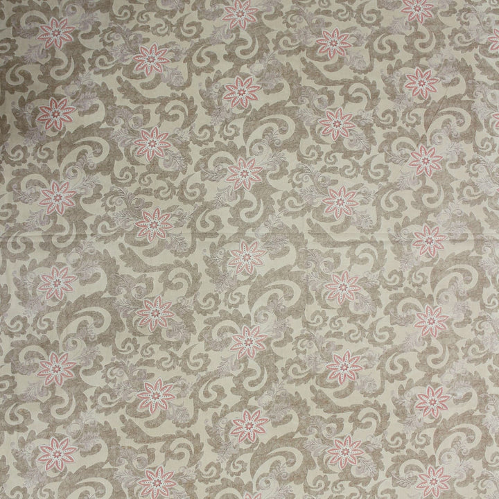 Printed Floral Cotton 144 TC Bedsheet Design 