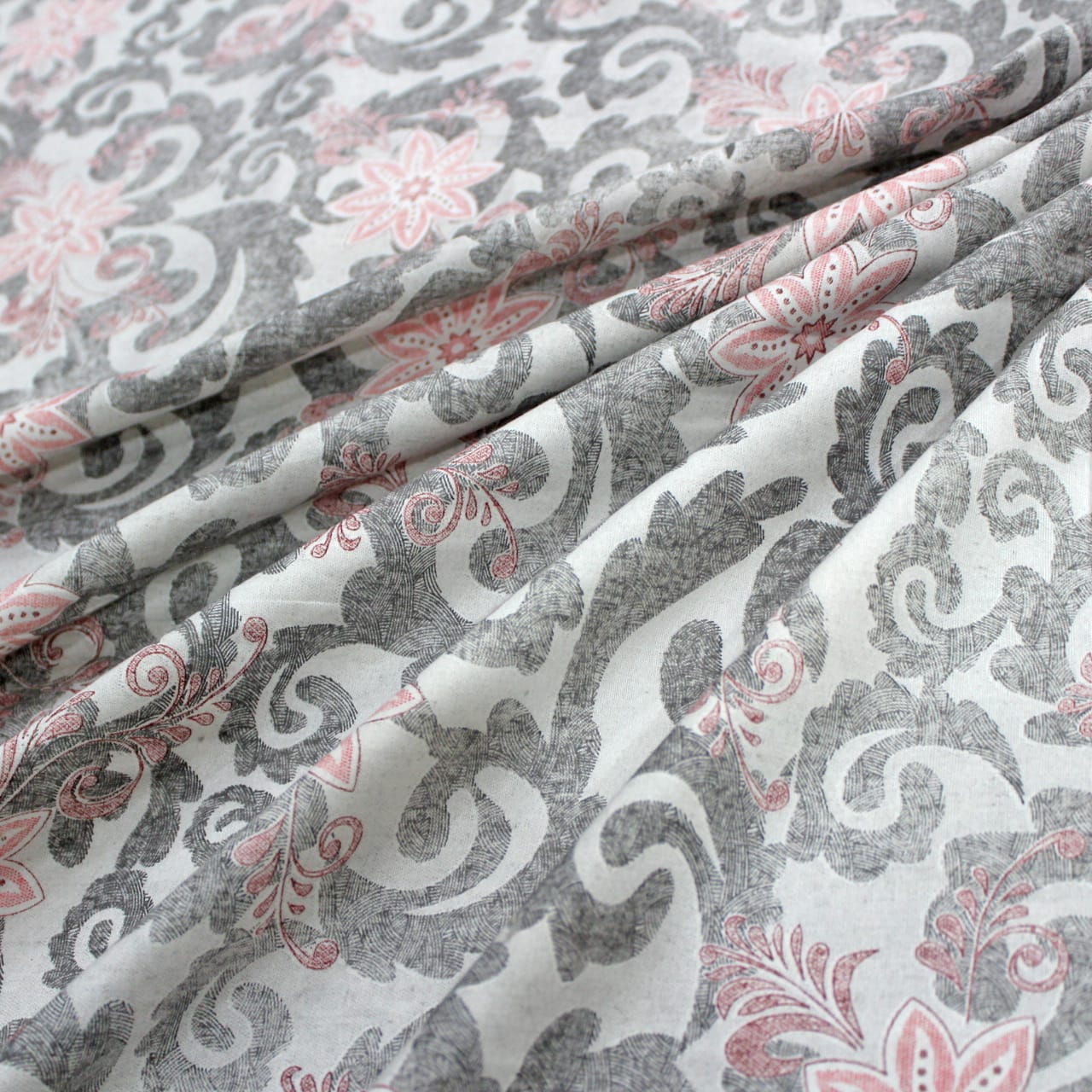 Printed Floral Cotton 144 TC Bedsheet