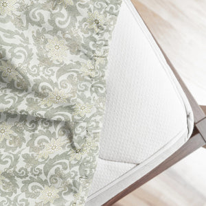 Printed Floral Cotton 144 TC Bedsheet 