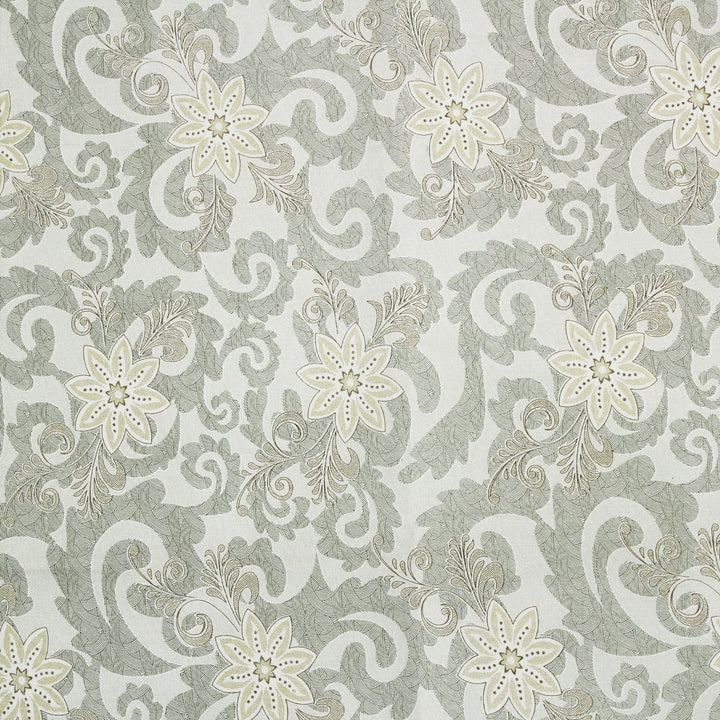 Close up View Printed Floral Cotton 144 TC Bedsheet Design 