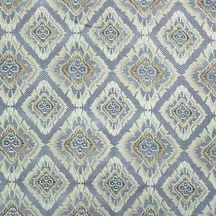 Full View Printed Abstract Cotton 144 TC Fitted Bedsheet Design 