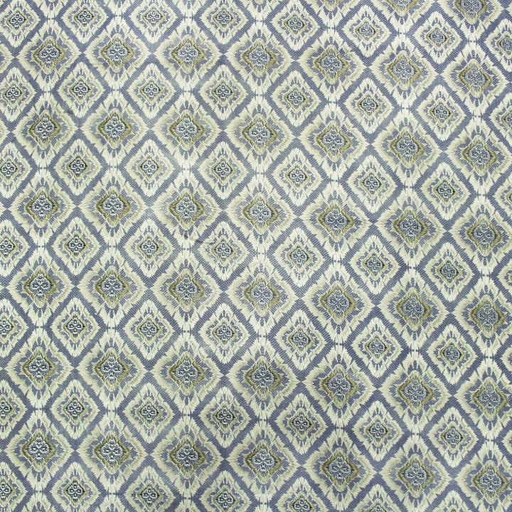 Full View Printed Abstract Cotton 144 TC Fitted Bedsheet Design 