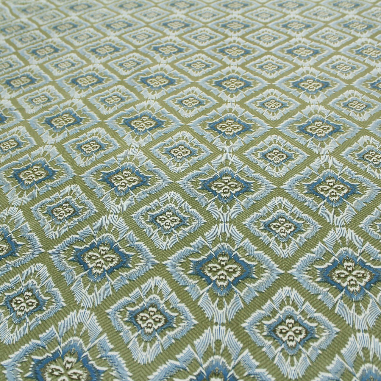 Printed Abstract Cotton 144 TC Bedsheet Design 
