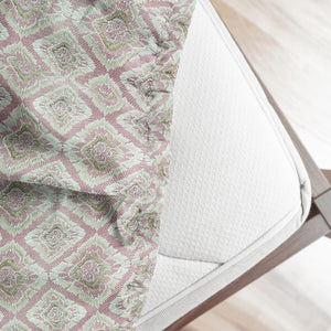 Printed Abstract Cotton 144 TC Bedsheet 