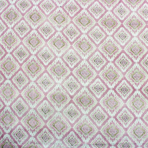 Printed Abstract Cotton 144 TC Fitted Bedsheet Design 