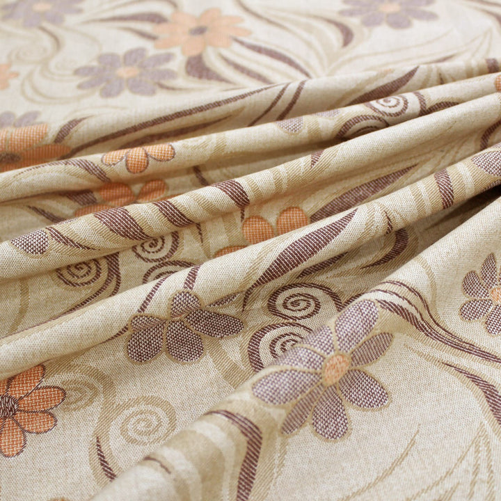 Printed Floral Cotton 144 TC Fitted Bedsheet 