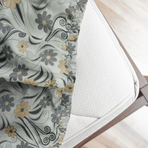 Printed Floral Cotton 144 TC Bedsheet 