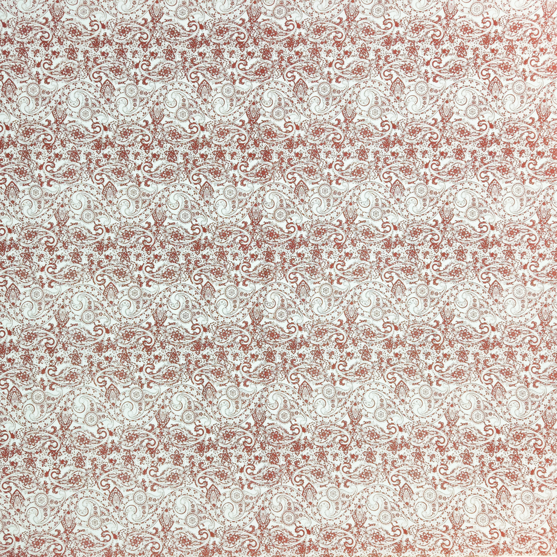 Printed Paisley Cotton 144 TC Fitted Bedsheet Design 