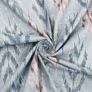 Printed Abstract Cotton 144 TC Fitted Bedsheet
