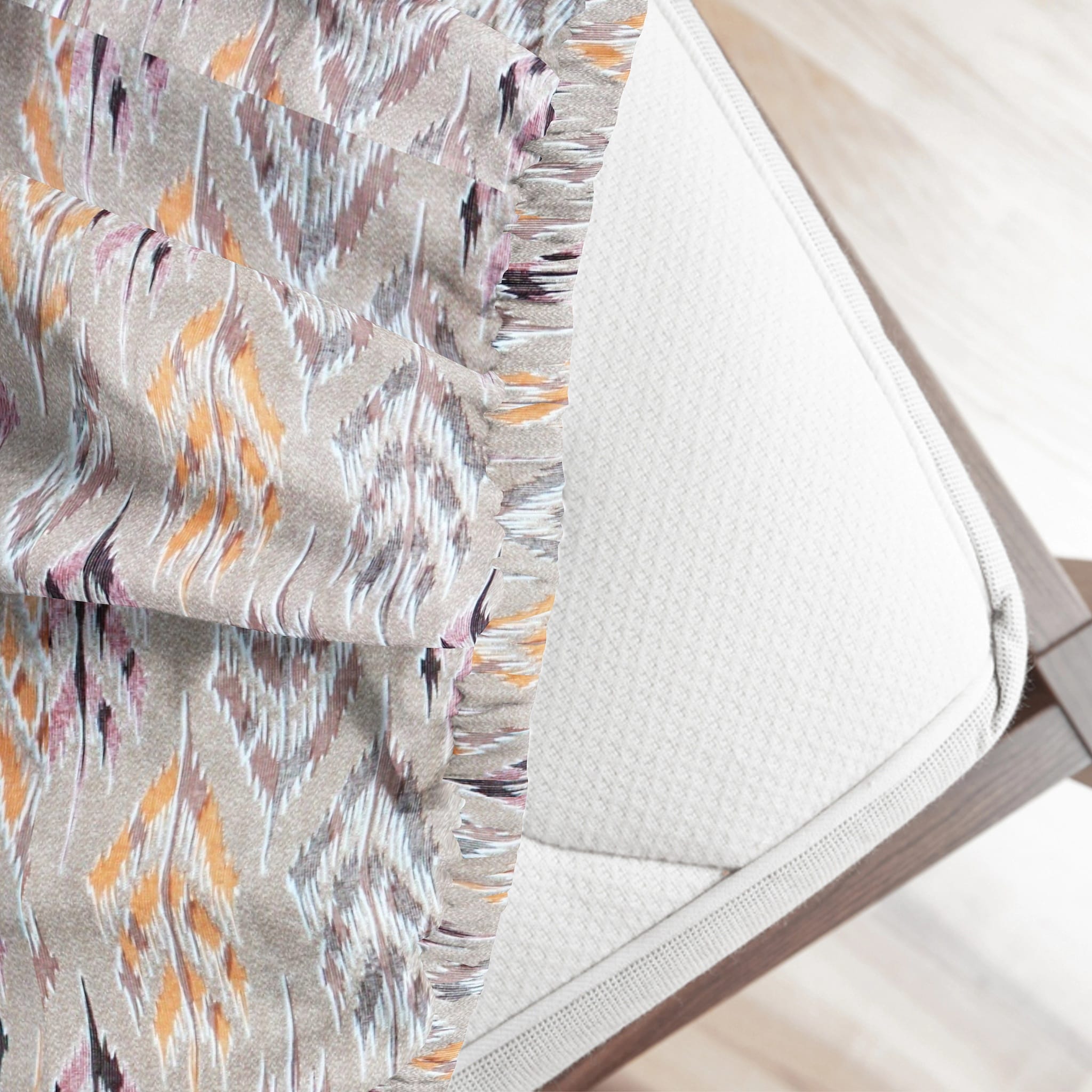 Printed Abstract Cotton 144 TC Bedsheet 