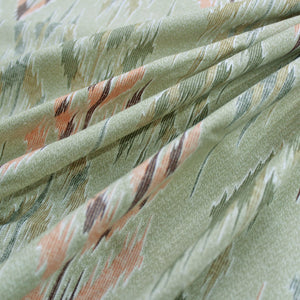 Printed Abstract Cotton 144 TC Fitted Bedsheet 