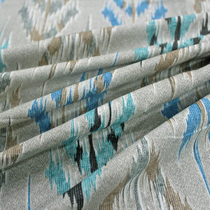 Printed Abstract Cotton 144 TC Fitted Bedsheet 