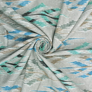 Printed Abstract Cotton 144 TC Bedsheet 