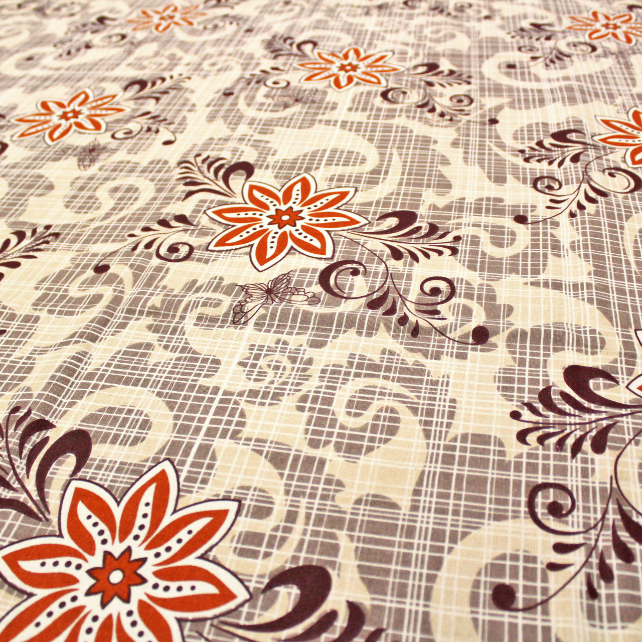 Printed Cotton Flare 144 TC Bedsheet Design 