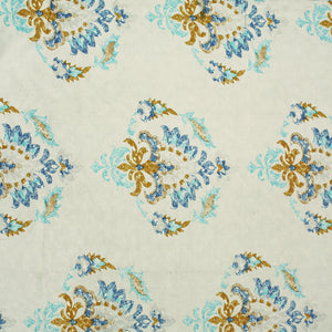 Close up Printed Cotton Flare 144 TC Bedsheet Design 