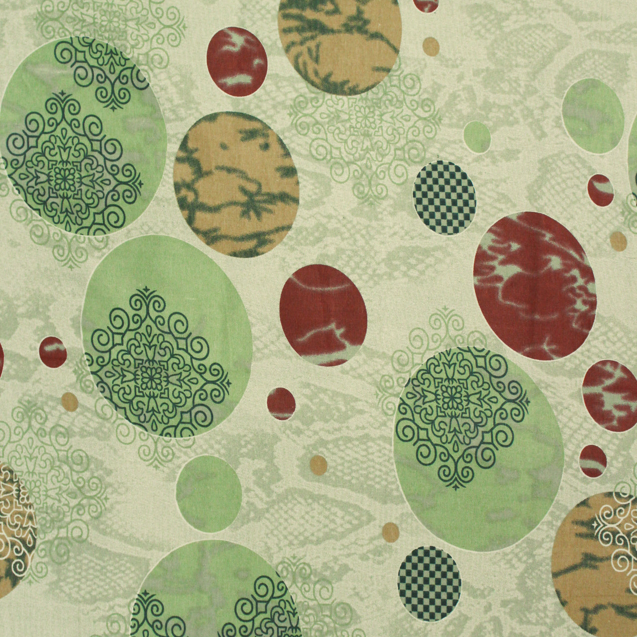 Close up Printed Cotton Flare 144 TC Bedsheet Design 