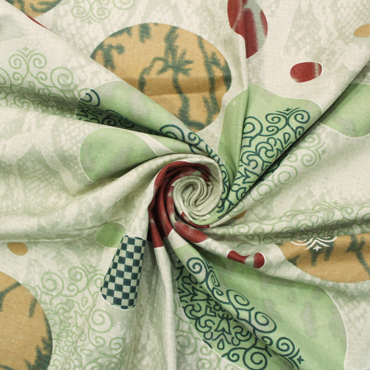 Printed Cotton Flare 144 TC Bedsheet 