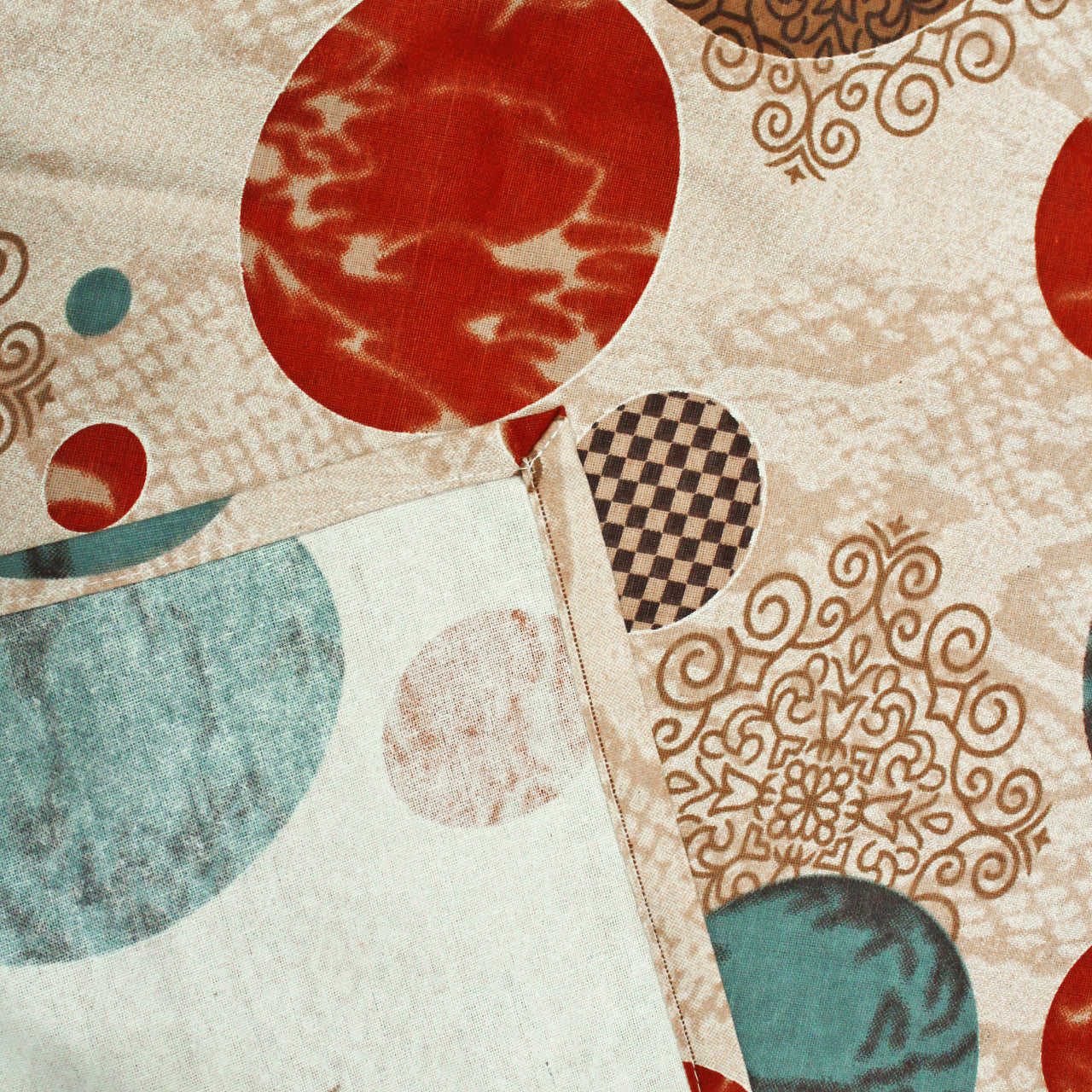 Printed Cotton Flare 144 TC Bedsheet Design 