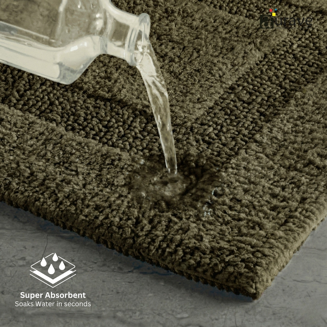 cotton bath mat