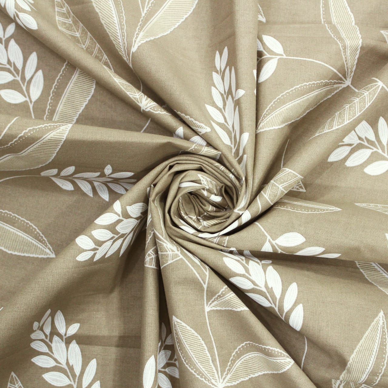 Printed Floral Cotton 250 TC Fitted Bedsheet