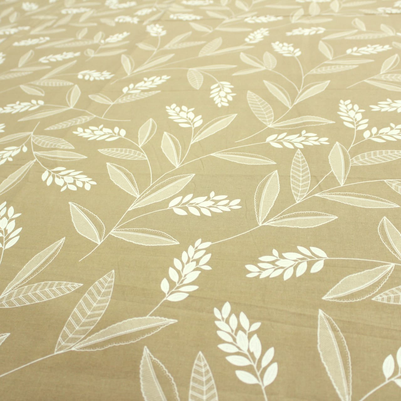 Full View Printed Floral Cotton 250 TC Fitted Bedsheet Design