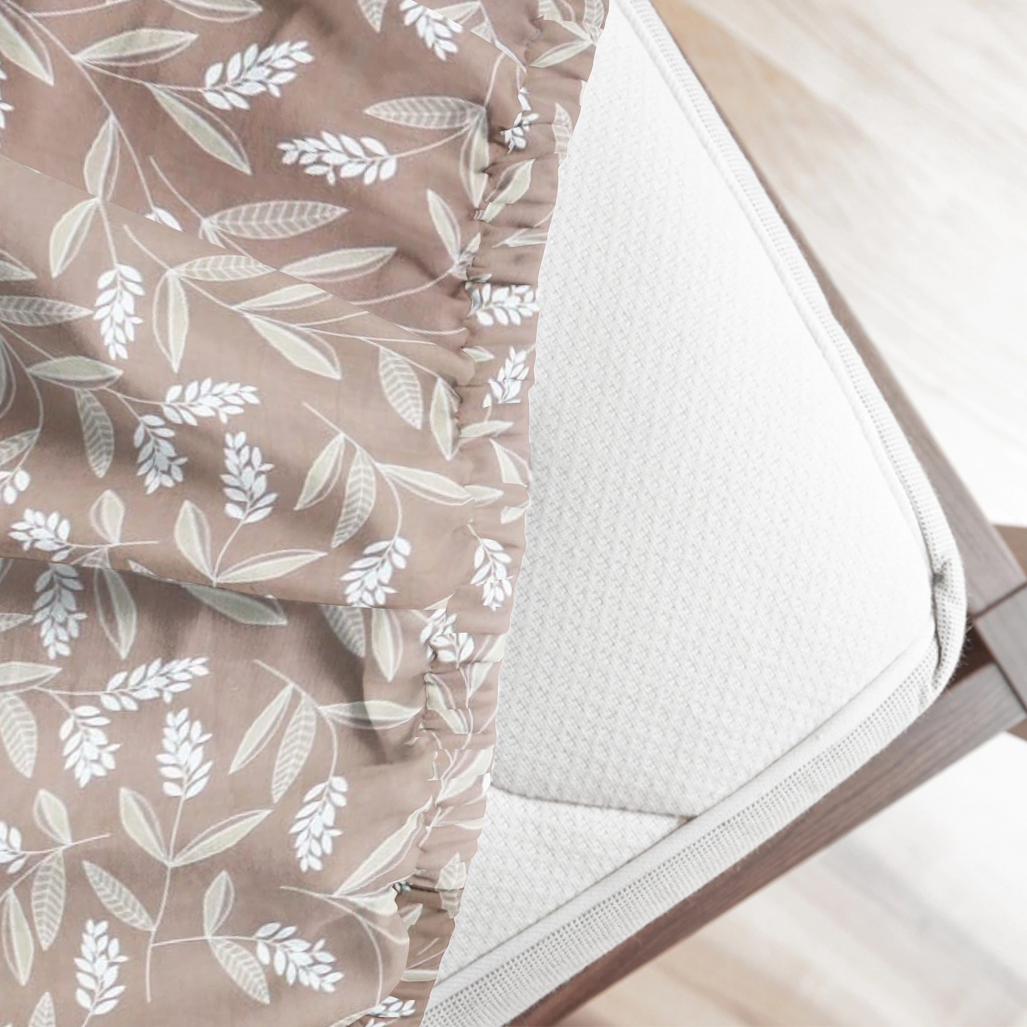 Printed Floral Cotton 250 TC Bedsheet 