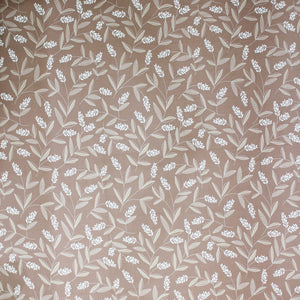 Printed Floral Cotton 250 TC Fitted Bedsheet Design 