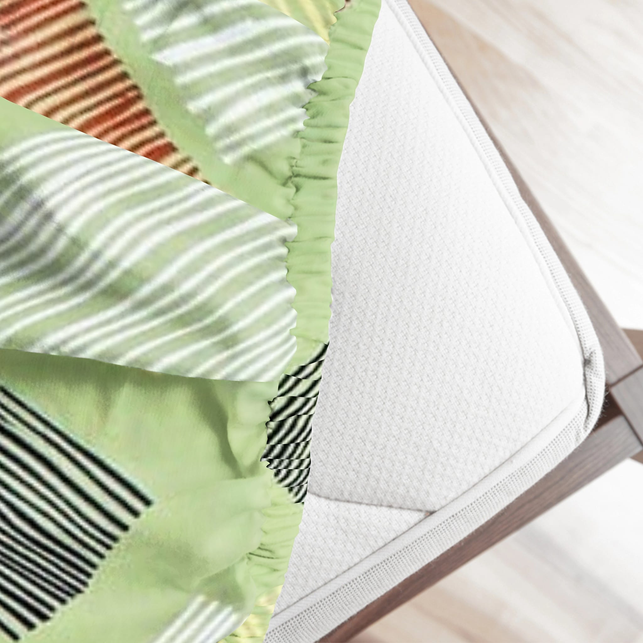 Printed Geometrical Cotton 250 TC Bedsheet 