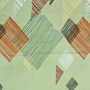 Printed Geometrical Cotton 250 TC Bedsheet Design 