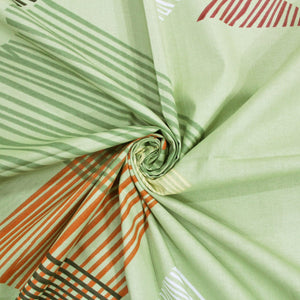 Printed Geometrical Cotton 250 TC Bedsheet