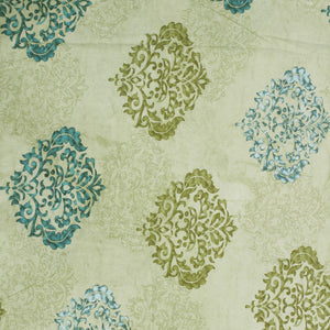 Printed Damask Cotton 250 TC Bedsheet Design 