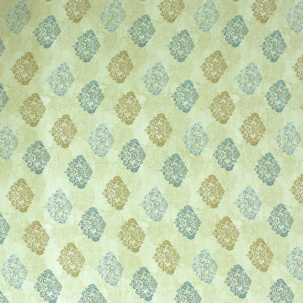 Printed Damask Cotton 250 TC Bedsheet Design 