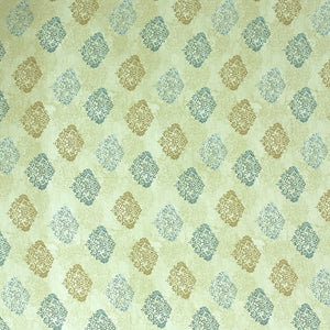 Printed Damask Cotton 250 TC Bedsheet Design 