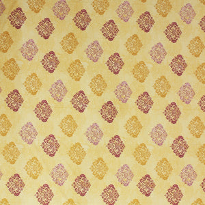 Printed Damask Cotton 250 TC Bedsheet Design 