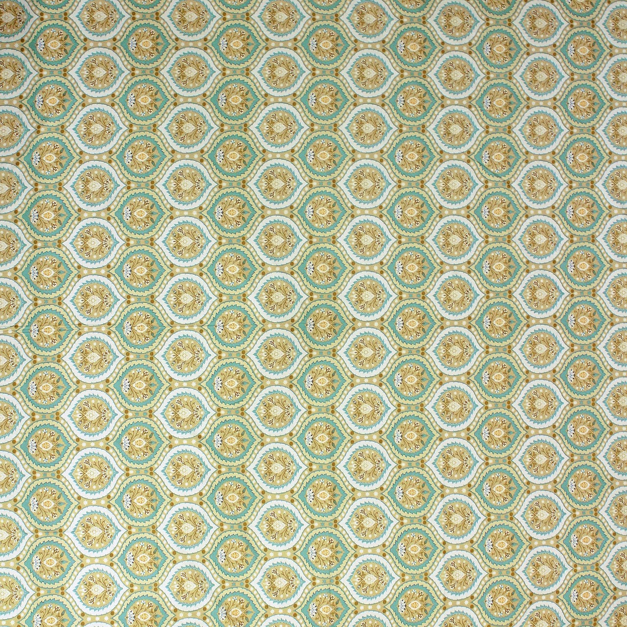 Printed Damask Cotton 250 TC Bedsheet Design 