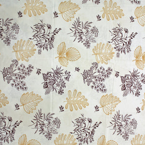 Printed Floral Cotton 250 TC Bedsheet Design 