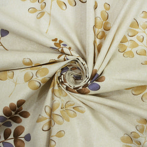 Printed Floral Cotton 250 TC Fitted Bedsheet 