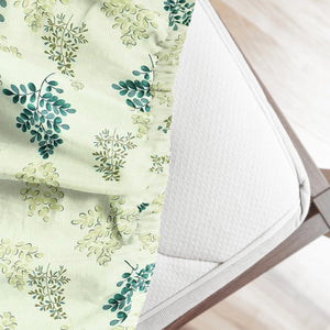 Printed Floral Cotton 250 TC Bedsheet 
