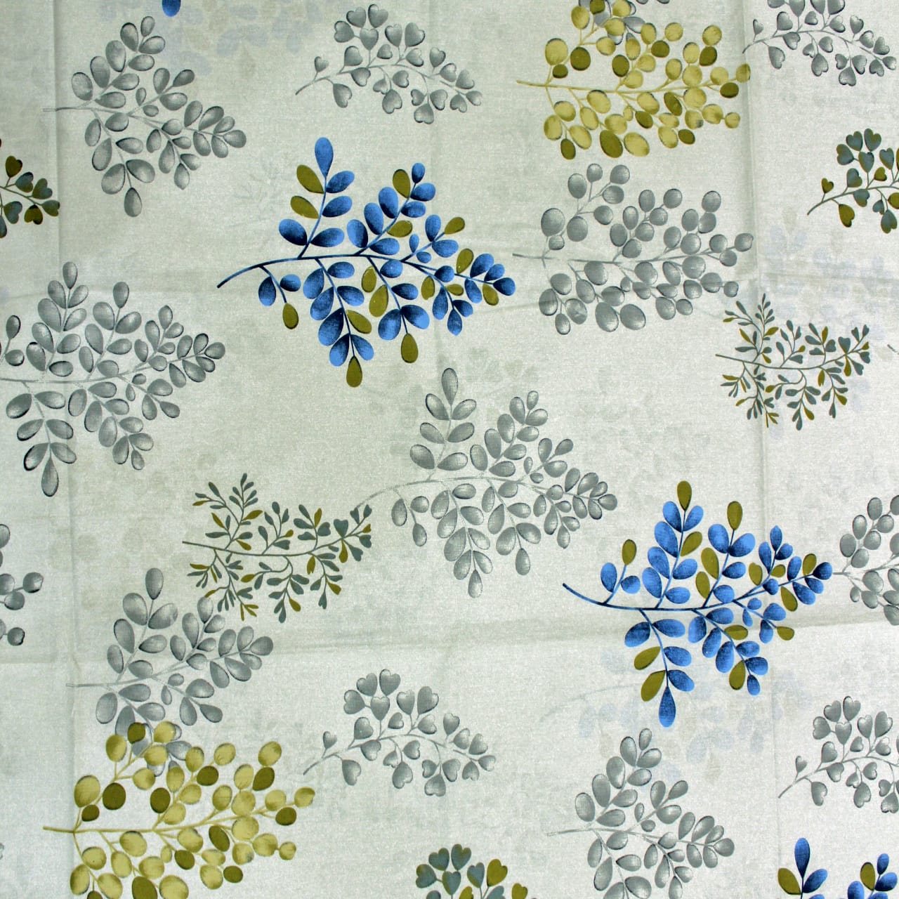Full View Printed Floral Cotton 250 TC Fitted Bedsheet Design 
