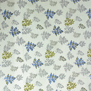 Printed Floral Cotton 250 TC Fitted Bedsheet Design 