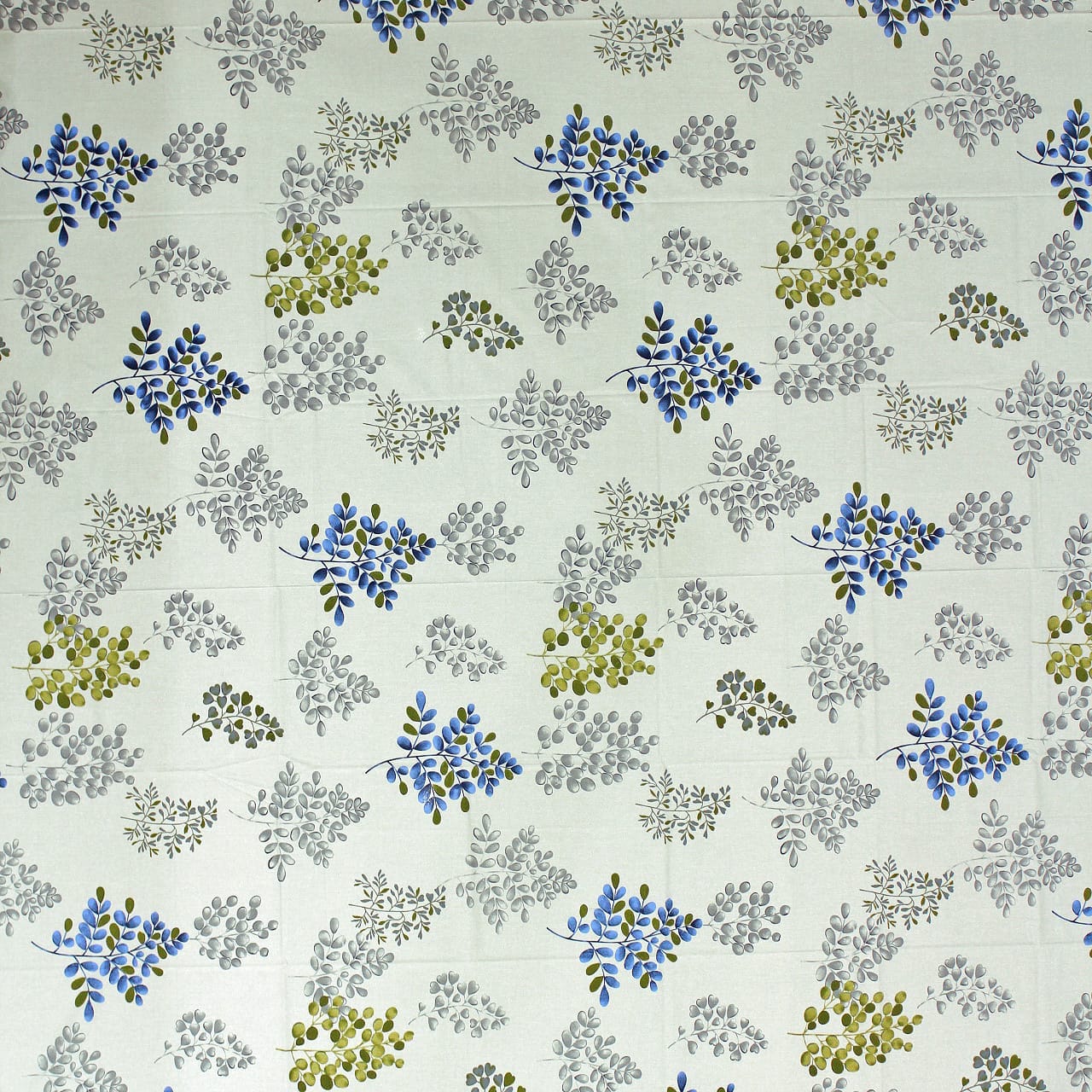 Full View Printed Floral Cotton 250 TC Bedsheet Design 
